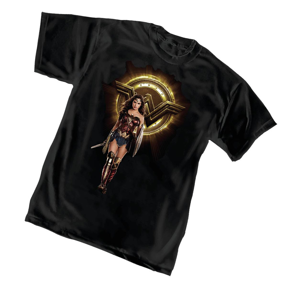 Image: Justice League T-Shirt: Wonder Woman  (M) - Graphitti Designs