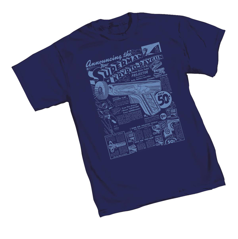 Image: Superman T-Shirt: Raygun  (XXL) - Graphitti Designs