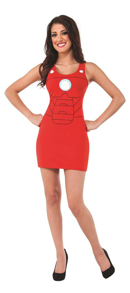 Image: Marvel Tank Dress: Iron Man  (L) - Rubies Costumes Company Inc