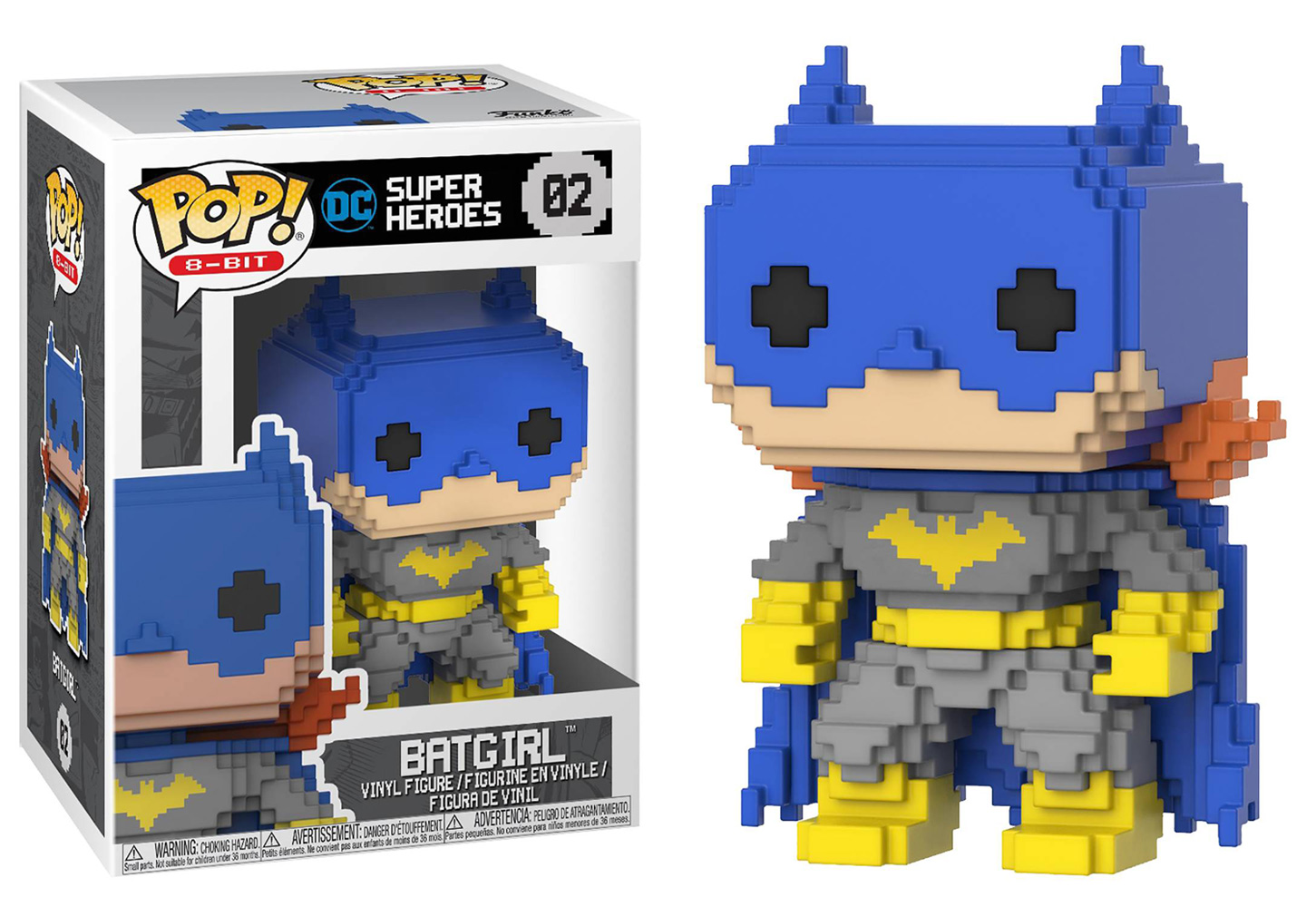 Image: Pop! 8-Bit Vinyl Figure 002: DC Super Heroes - Batgirl  - Funko