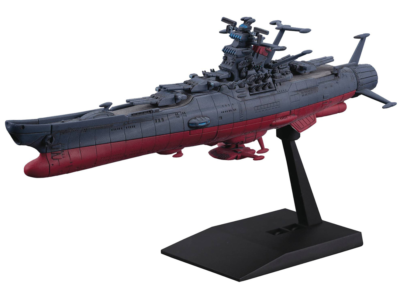 Image: Star Blazers 2202 Mecha Collectible No. 2: U.N.C.F. BBY-01 Yamato  - Bandai Hobby