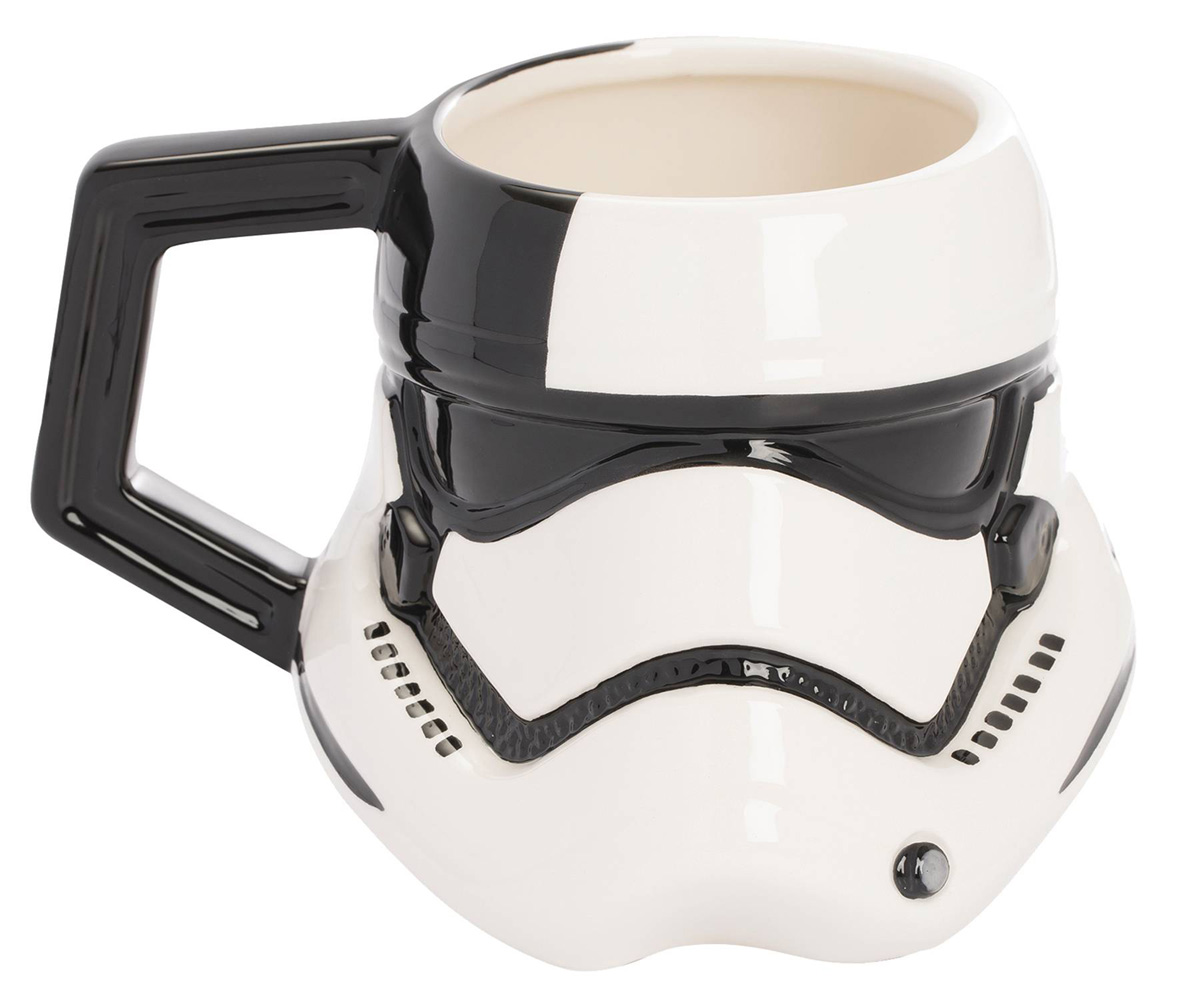 Image: Star Wars: E8 Ceramic Sculpted Mug: Executioner Trooper Helmet  - Vandor LLC