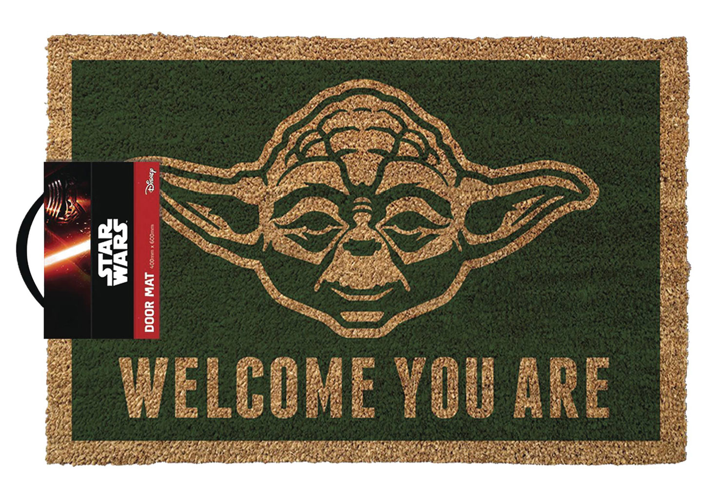 Image: Star Wars Doormat: Yoda - Welcome You Are  - Pyramid America