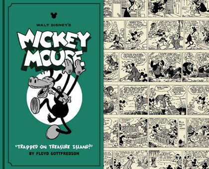 Image: Walt Disney's Mickey Mouse Vol. 02: Trapped on Treasure Island HC  - Fantagraphics Books
