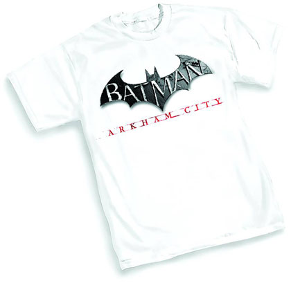 Image: Batman: Arkham City Logo T-Shirt  (XXL) - Graphitti Designs