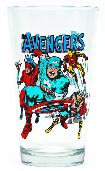 Image: Toon Tumblers Classic Avengers Pint Glass 