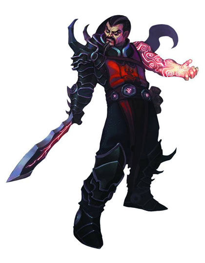 Image: Descent 2nd Edition Miniature: Lieutenant Zachareth 