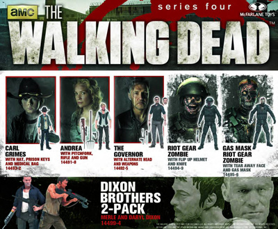 Image: Walking Dead Series 4 Action Figure: The Governor  - Todd McFarland Productions