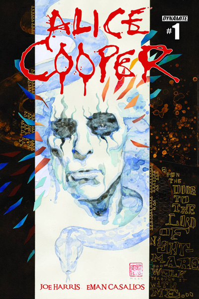 Alice Cooper #1. Cover art by David Mack.