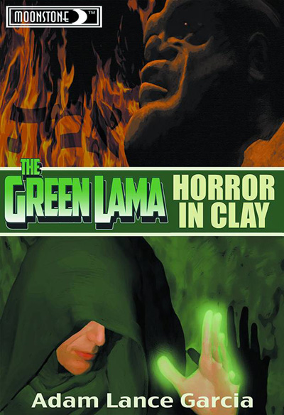 Image: Green Lama: Horror in Clay Prose Novel SC  - Moonstone