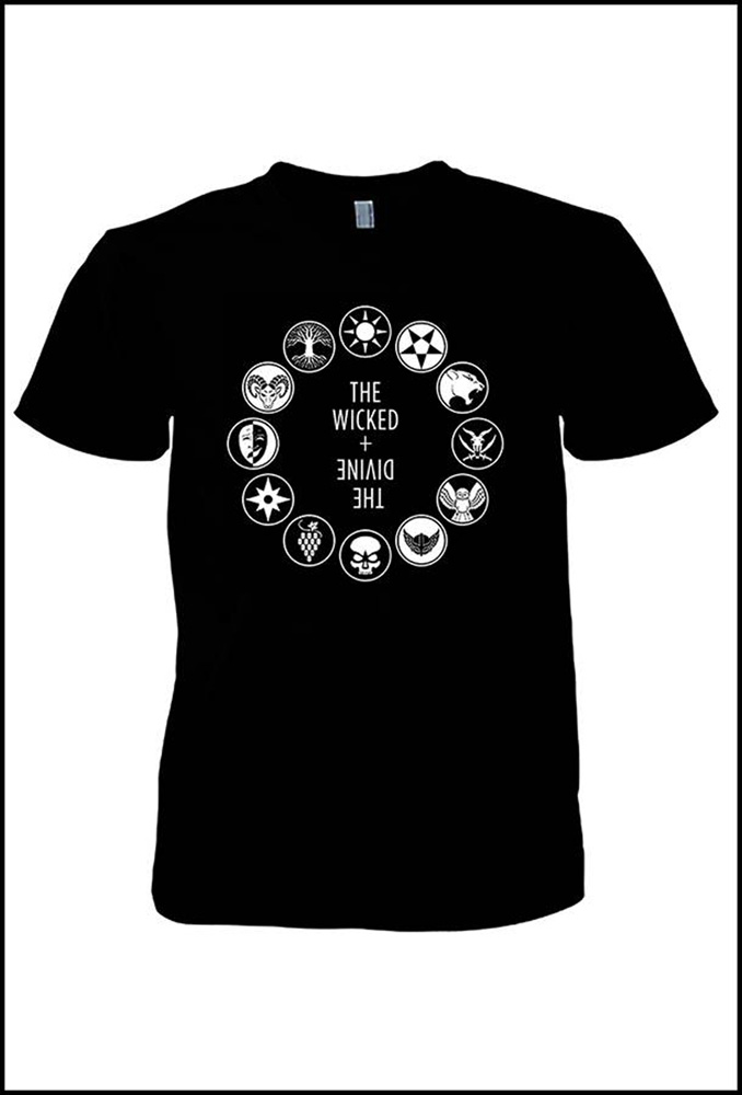 Image: Wicked & Divine: Pantheon Circle Men's T-Shirt  (M) - Image Comics