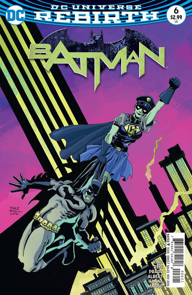 Image: Batman #6 (variant cover - Tim Sale)  [2016] - DC Comics