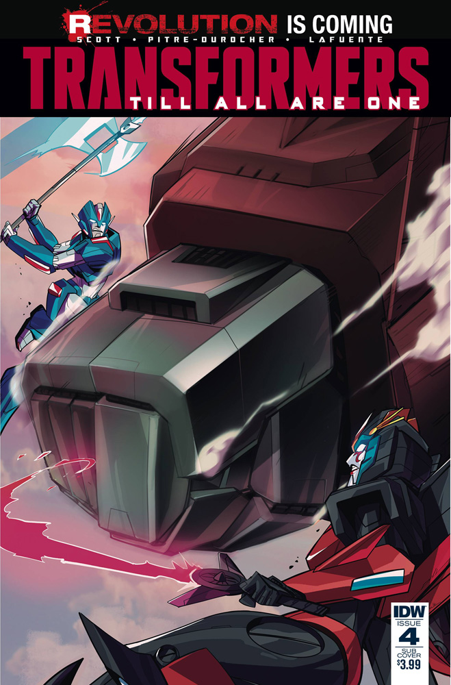 Image: Transformers: Till All Are One #4 (subscription cover - Priscilla Tramontano)  [2016] - IDW Publishing