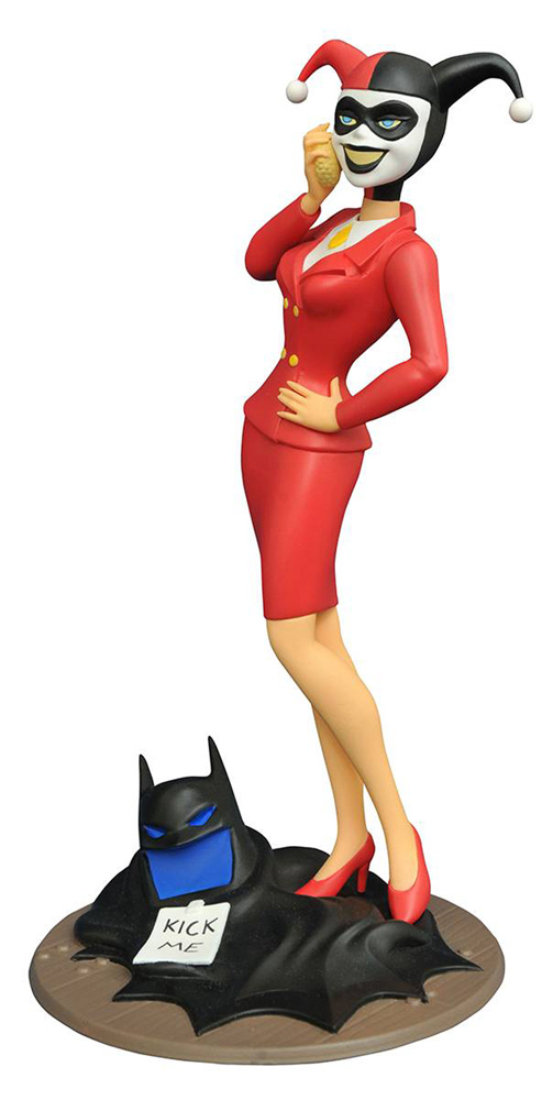 Image: DC Gallery PVC Figure: Batman the Animated Series - 'The Man Who Killed Batman' Harley Quinn  - Diamond Select Toys LLC