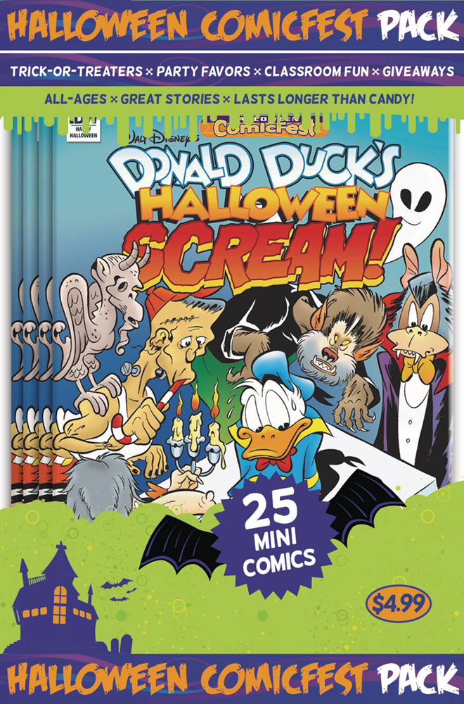 Image: Halloween Comicfest 2017 Mini-Comic Pack: Donald Duck's Halloween Scream   [2017] - Diamond Publications