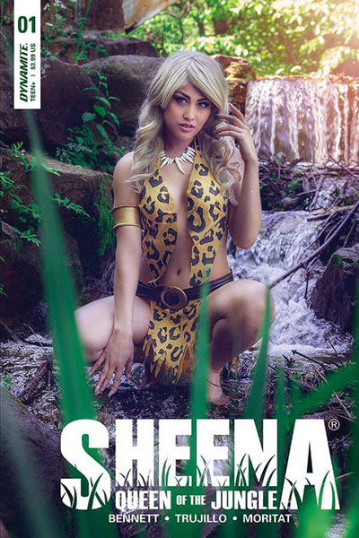 Image: Sheena Queen of the Jungle #1 (cover E - Cosplay Photo)  [2017] - Dynamite