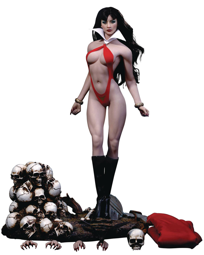 Image: Vampirella 1:6 Scale Action Figure  (Asian Edition) - Dynamite