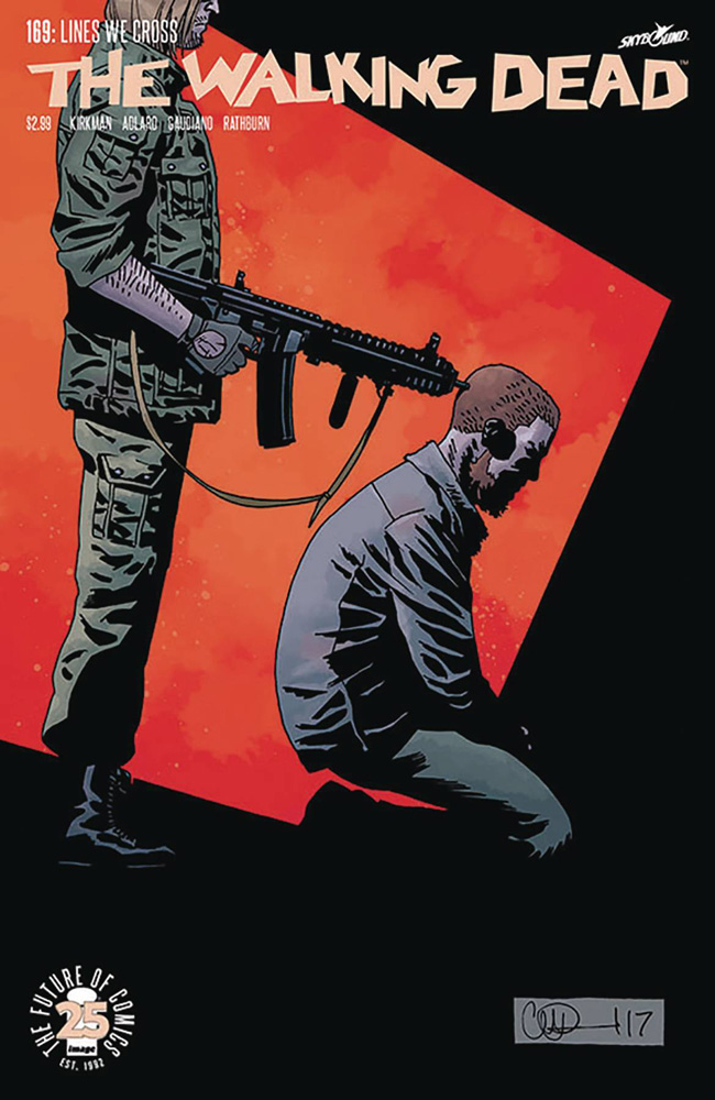 Image: Walking Dead #169 (DFE signed - Gold Gaudiano)  [2017] - Dynamic Forces