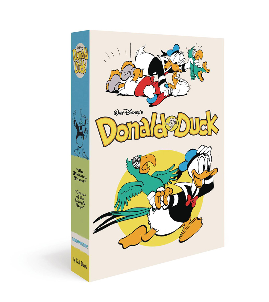 Image: Walt Disney's Donald Duck Box Set: The Pixilated Parrot & Terror of the Beagle Boys HC  - Fantagraphics Books