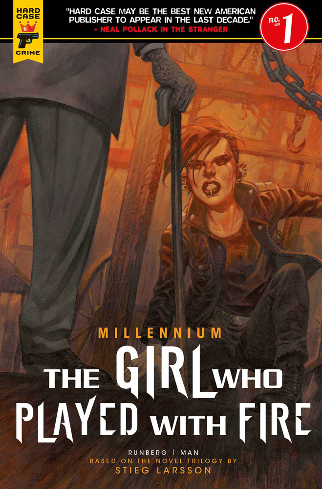 Image: Millennium: The Girl Who Played with Fire #1 (cover B - Homs)  [2017] - Titan Comics