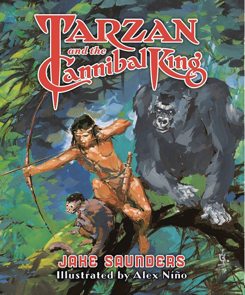 Image: Tarzan and the Cannibal King HC  (deluxe signed edition) - Erb Books
