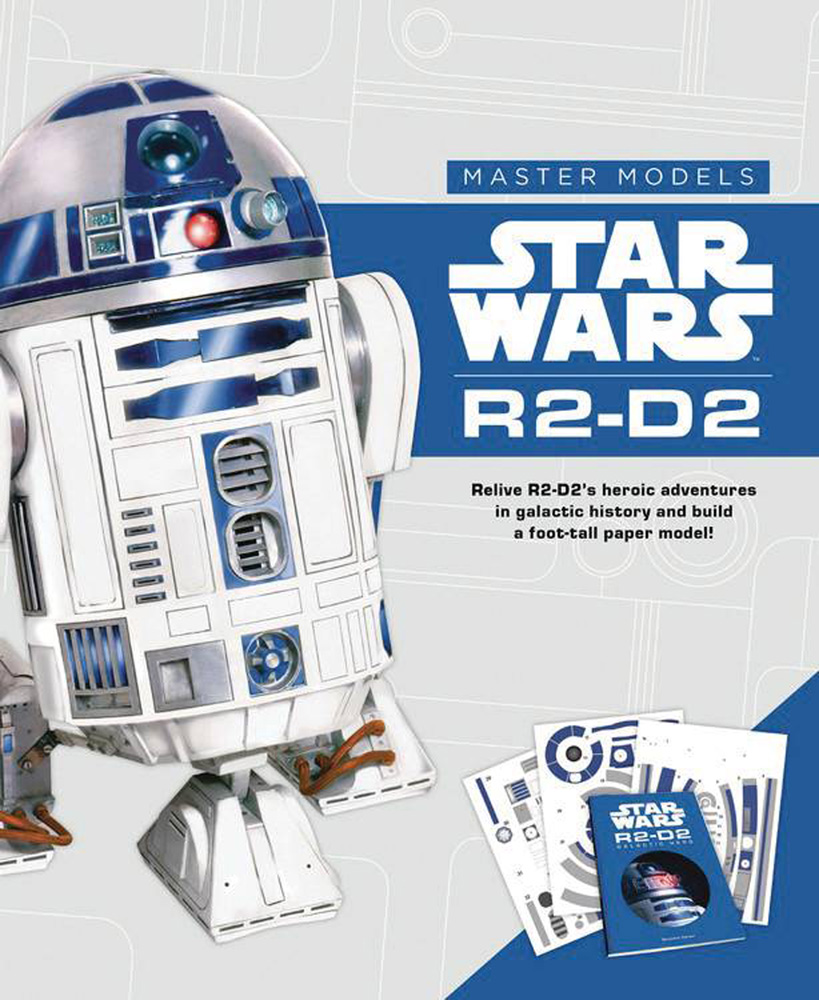 Image: Star Wars Book with Paper Model Kit: R2D2  - Becker & Meyer ! Books