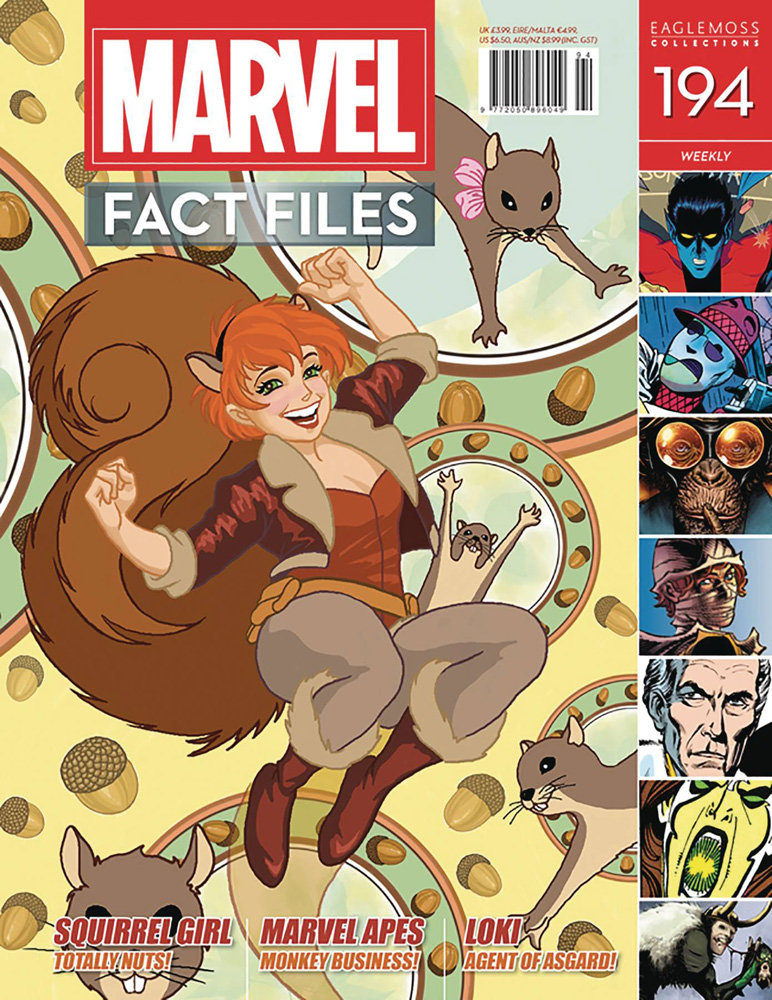 Image: Marvel Fact Files #194 (Squirrel Girl cover) - Eaglemoss Publications Ltd