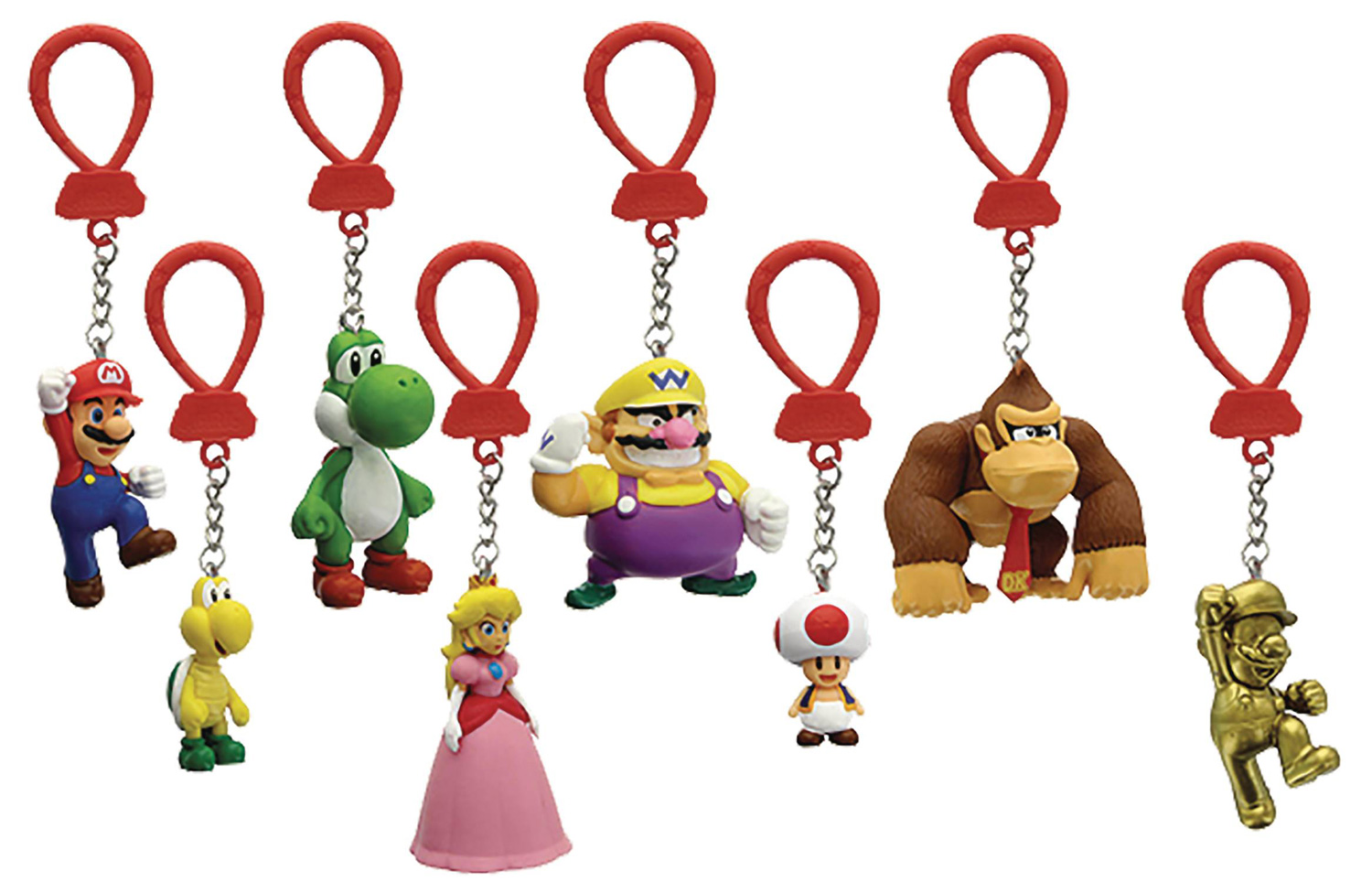 Image: Nintendo Mario & Friends Figure Hangers 20-Piece Blind Mystery Box Display  - Ucc Distributing