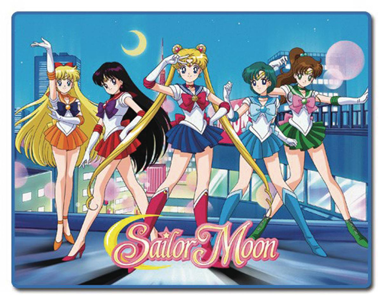 Image: Sailor Moon Group Sublimation Throw Blanket  - Great Eastern Entertainment