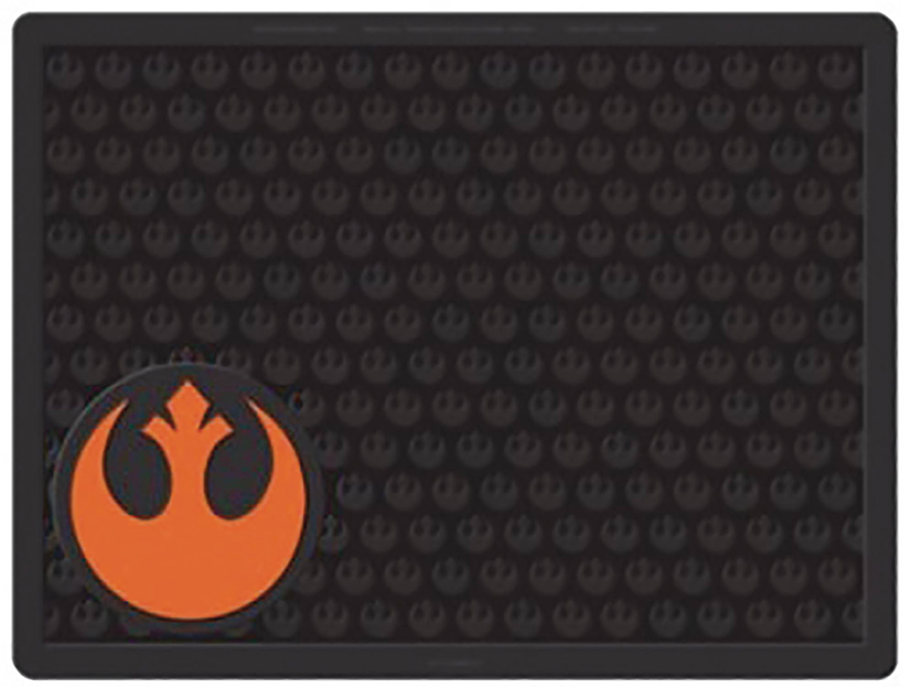 Image: Star Wars Welcome Mat: Rebel Symbol  - Plasticolor Inc.