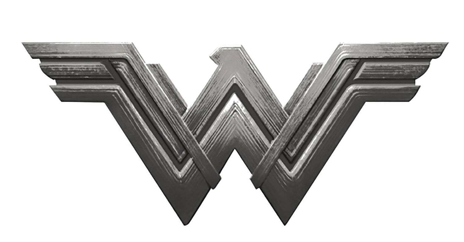Image: Wonder Woman Movie Logo Pewter Lapel Pin  - Monogram Products