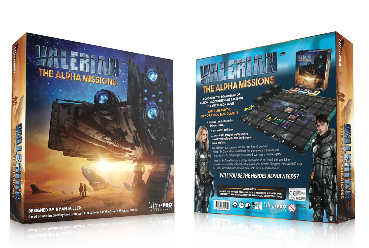 Image: Valerian: The Alpha Missions Board Game  - Ultra Pro International