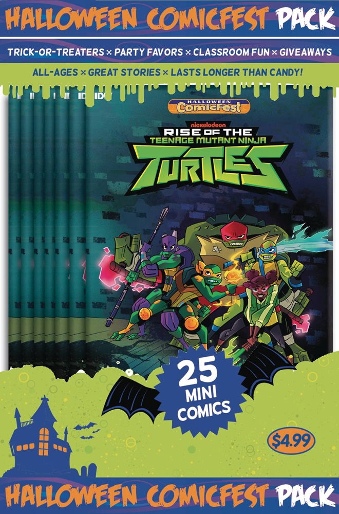 Image: HCF 2018 Rise of the Teenage Mutant Ninja Turtles Polypack Bundle  - Diamond Publications