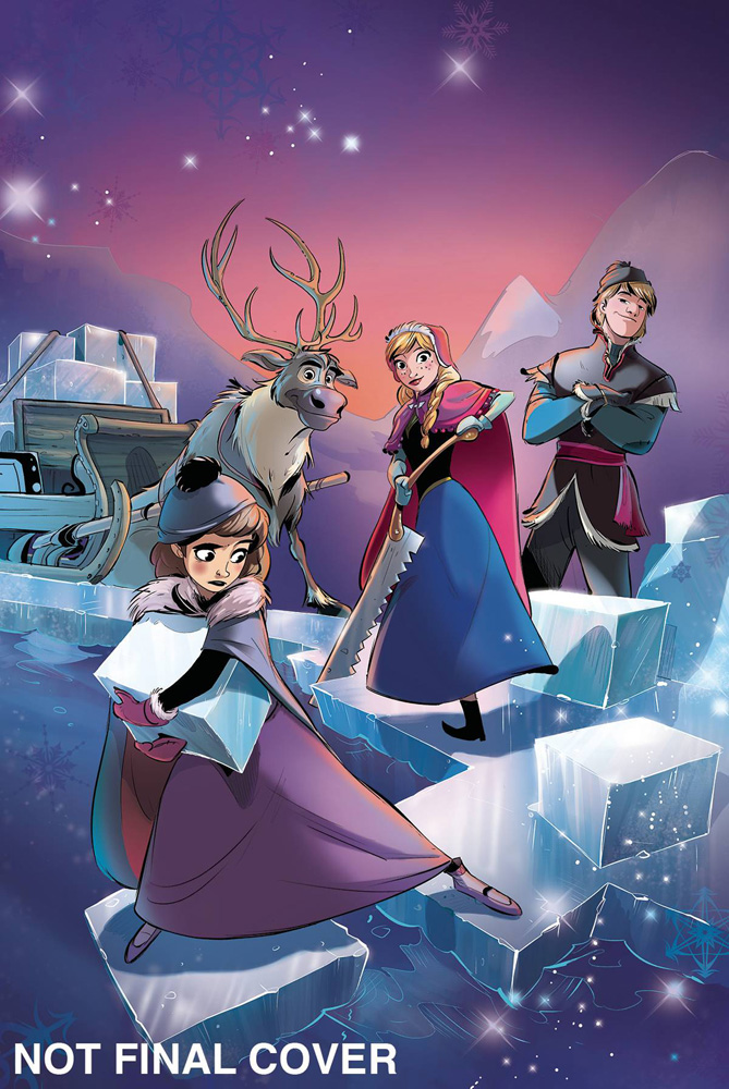 Image: Frozen: Breaking Boundaries #2 (main cover - Kawaii Creative Studio) - Dark Horse Comics