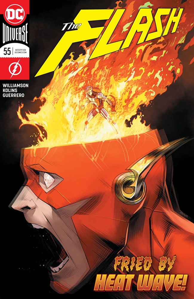 Flash #55. Pretty much what it looked like when KC's head exploded.
