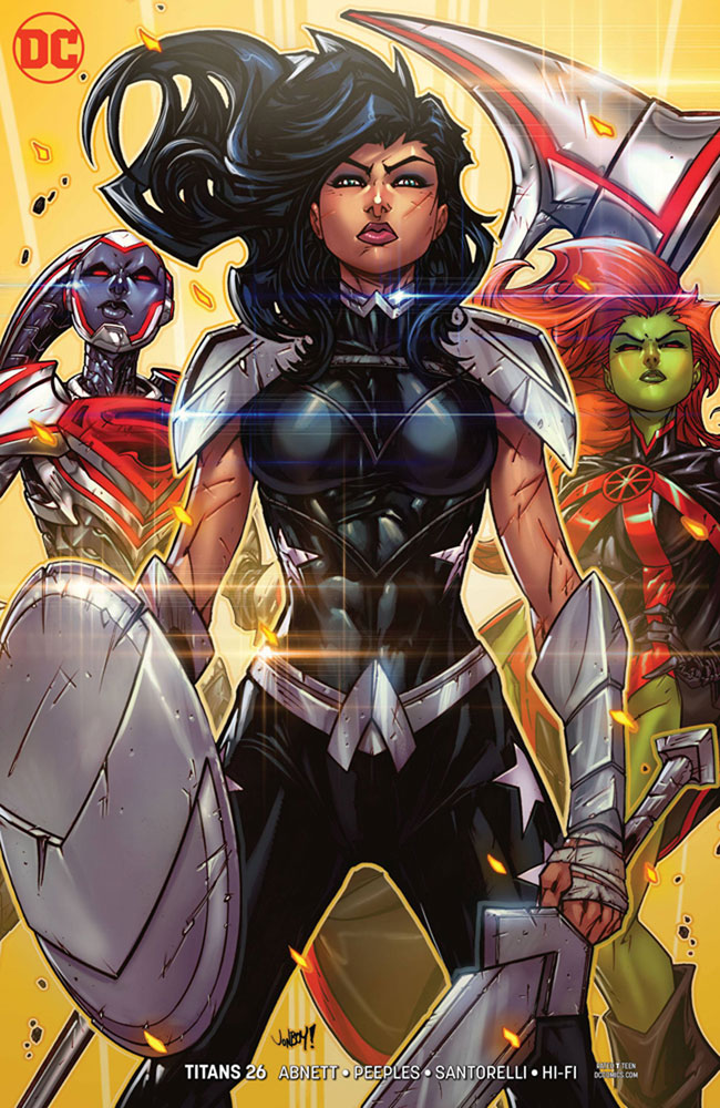 Image: Titans #26 (variant cover - Jonboy Meyers) - DC Comics