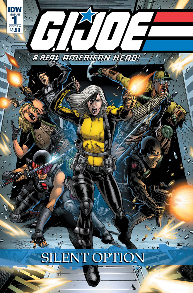 Image: G.I. Joe: A Real American Hero - Silent Option #1 (cover A - Diaz) - IDW Publishing