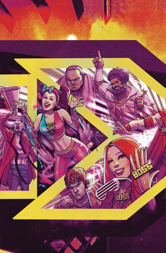 Image: WWE: NXT Takeover - Proving Ground #1 (subscription cover - D'Alfonso) - Boom! Studios