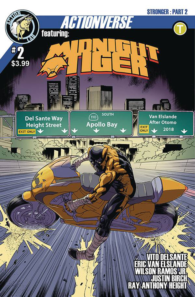 Image: Midnight Tiger: Stronger #2 - Action Lab Entertainment
