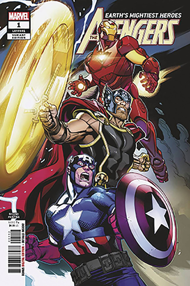 Image: Avengers #1 (variant Encore edition) (DFE signed - Mark Morales) - Dynamic Forces