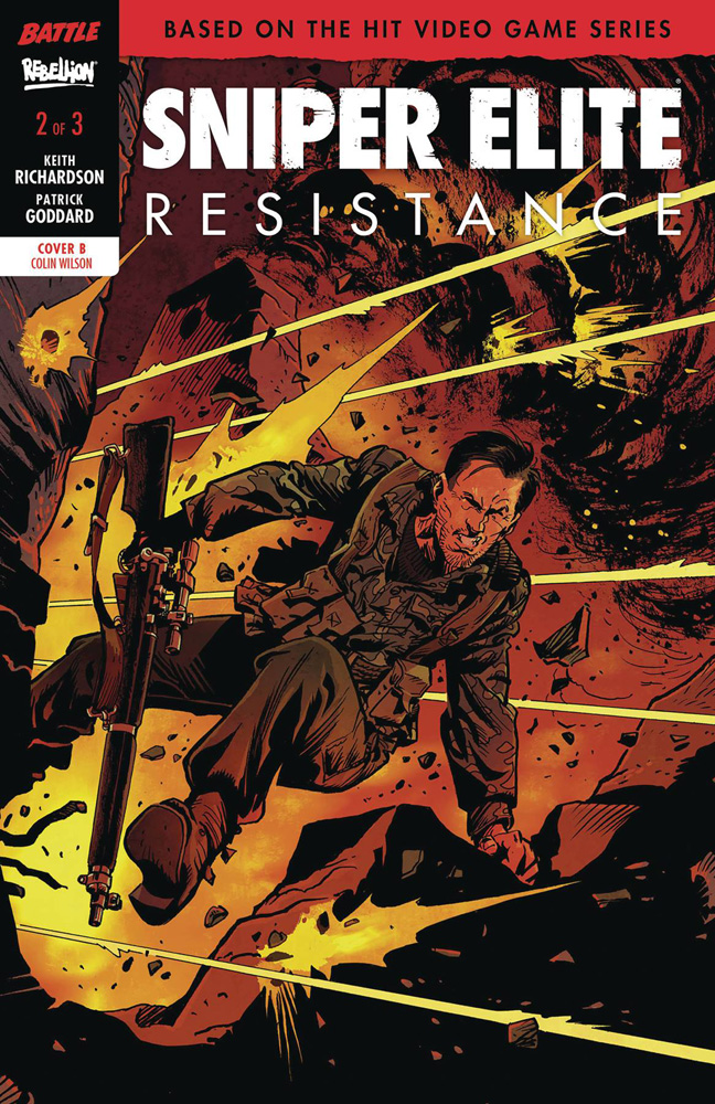 Image: Sniper Elite: Resistance #2 (cover B - Wilson) - Rebellion Developments Ltd