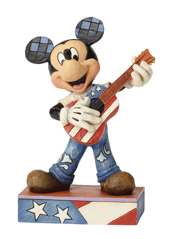 Image: Disney Traditions Figure: USA Rock and Roll Mickey  - Enesco Corporation