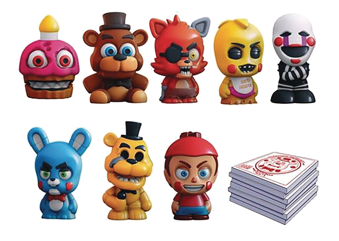 Image: FNAF Squishme 24-Piece Blind Mystery Box Display  - Ucc Distributing