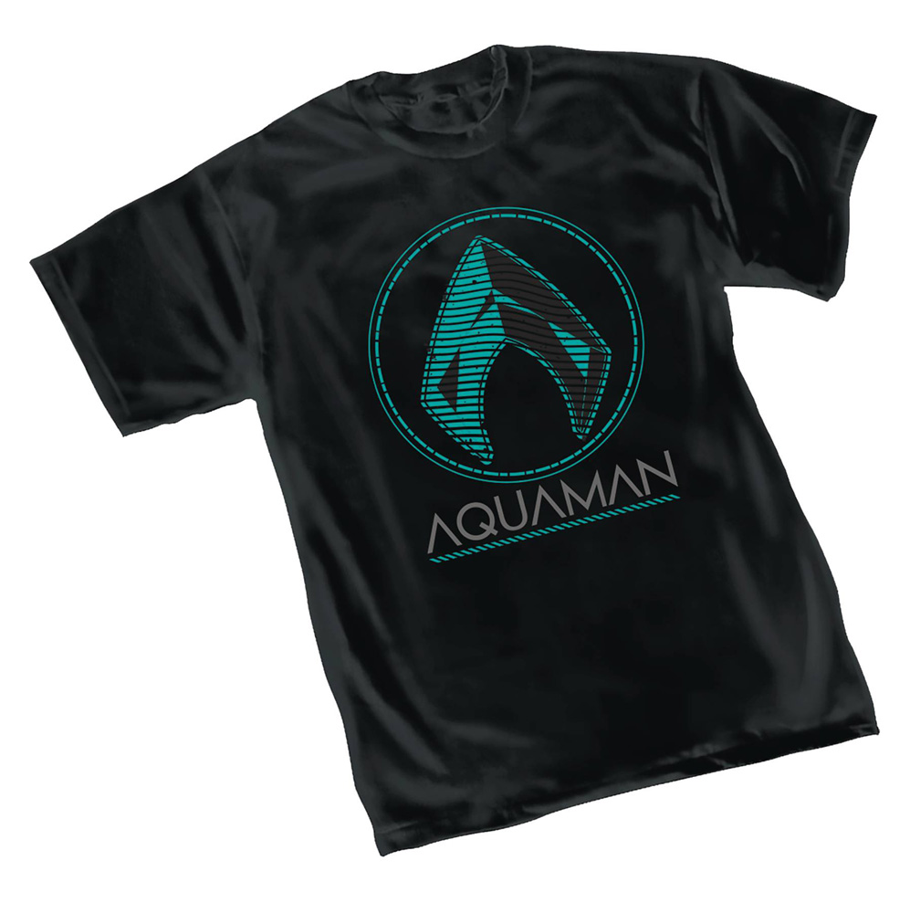 Image: Aquaman II T-Shirt: Symbol  (S) - Graphitti Designs