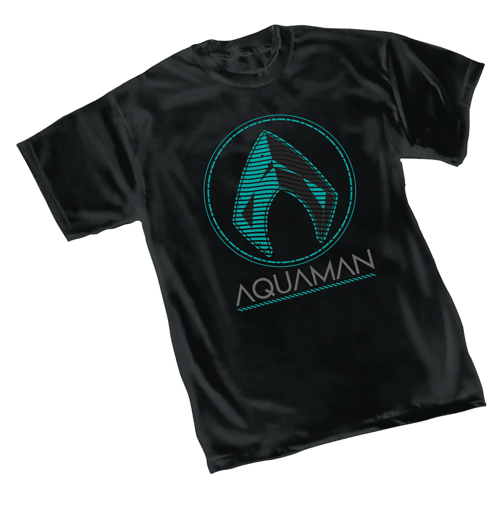 Image: Aquaman II T-Shirt: Symbol  (XXL) - Graphitti Designs