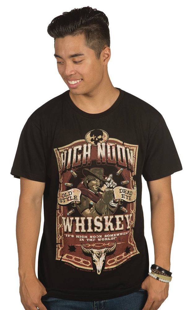 Image: Overwatch T-Shirt: High Noon Whiskey  (XXL) - Jinx Inc