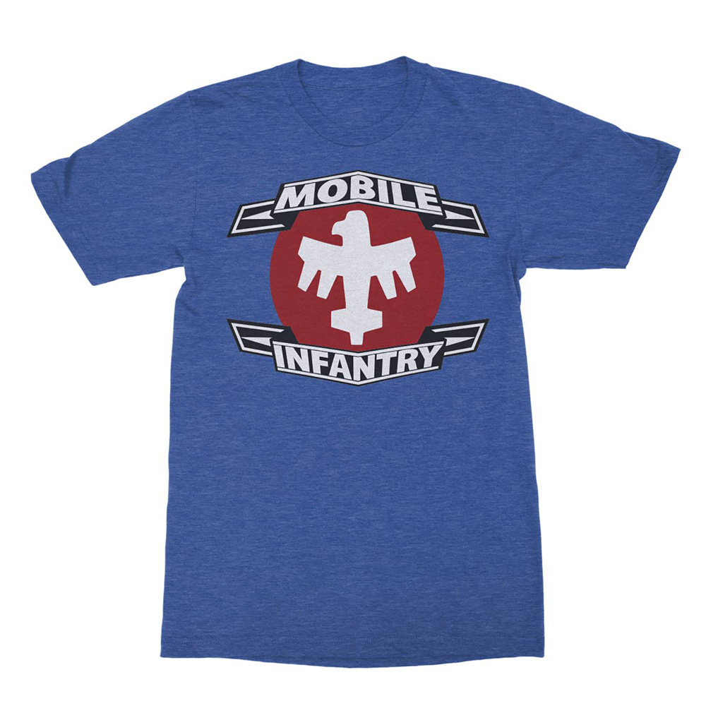 Image: Starship Troopers T-Shirt: Mobile Infantry [Royal Heather]  (XL) - Junk Food Clothing