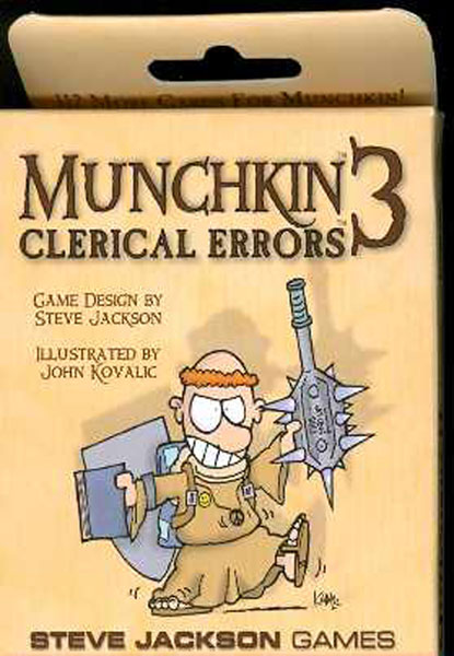 Image: Munchkin 3: Clerical Errors  - 