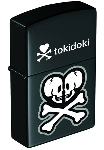 Image: Tokidoki Skull Heart Zippo Lighter 