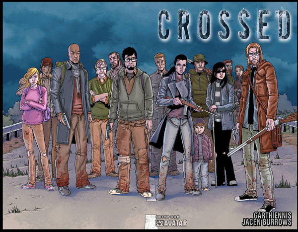 Image: Crossed #9 (wraparound cover)